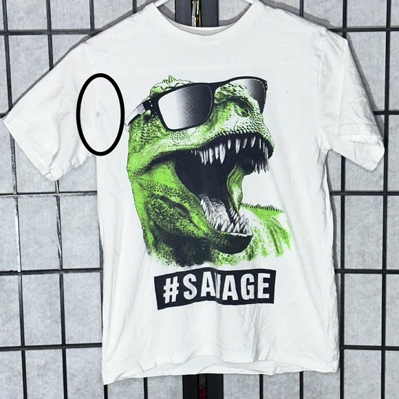 🆓 With Any Bundle 🆓 
The children’s place boys graphic dinosaur t shirt 10/12 - Picture 2 of 6
